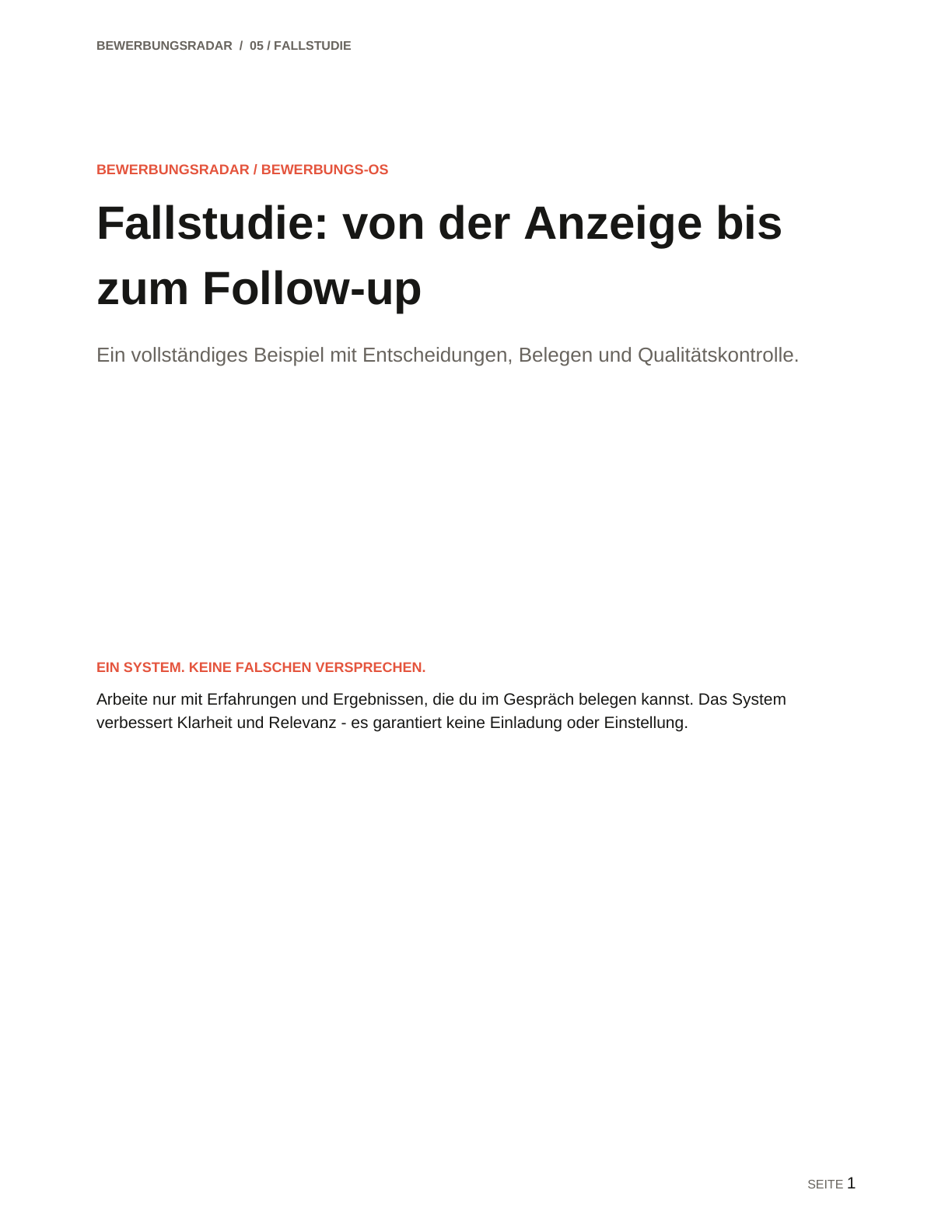 Titelseite der enthaltenen End-to-End-Fallstudie